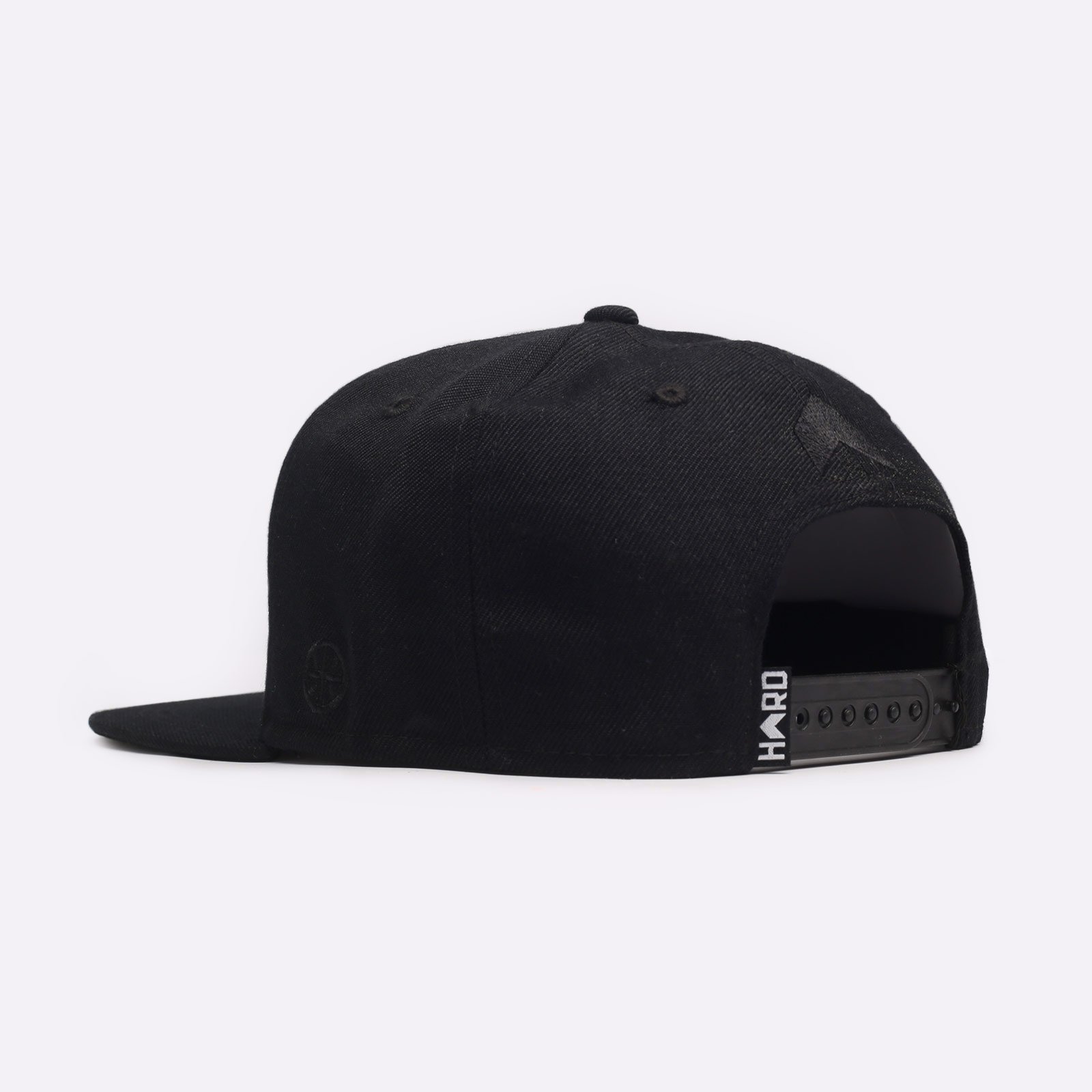 мужская кепка Hard Logo Snapback  (Hard blk/blk-0015)  - цена, описание, фото 2