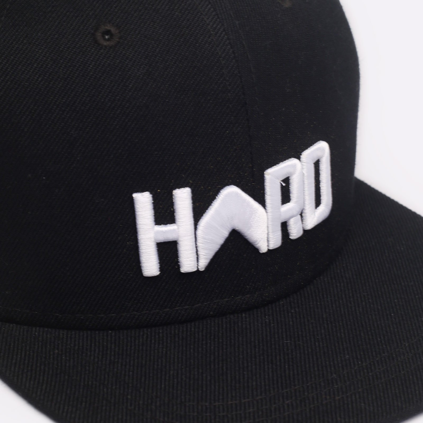 мужская кепка Hard Logo Snapback  (Hard black/wht-0106)  - цена, описание, фото 3