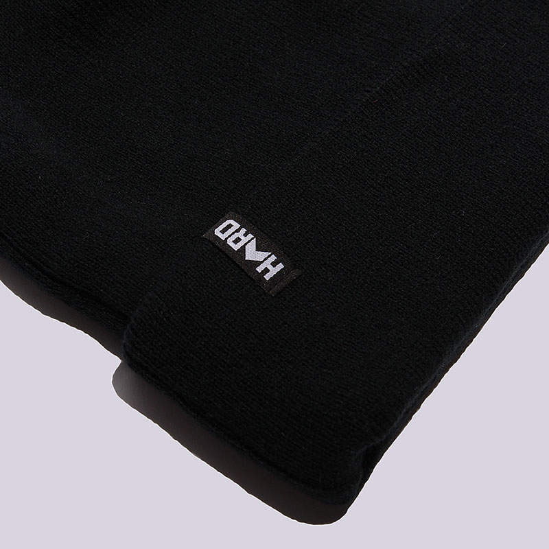 Шапка Hard HRD Beanie (hard blk/blk-0011)  - цена, описание, фото 3