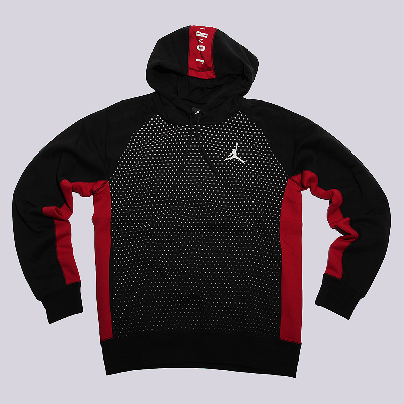 мужская черная толстовка Jordan Seasonal GRPH PO Hoodie 845391-010 - цена, описание, фото 1