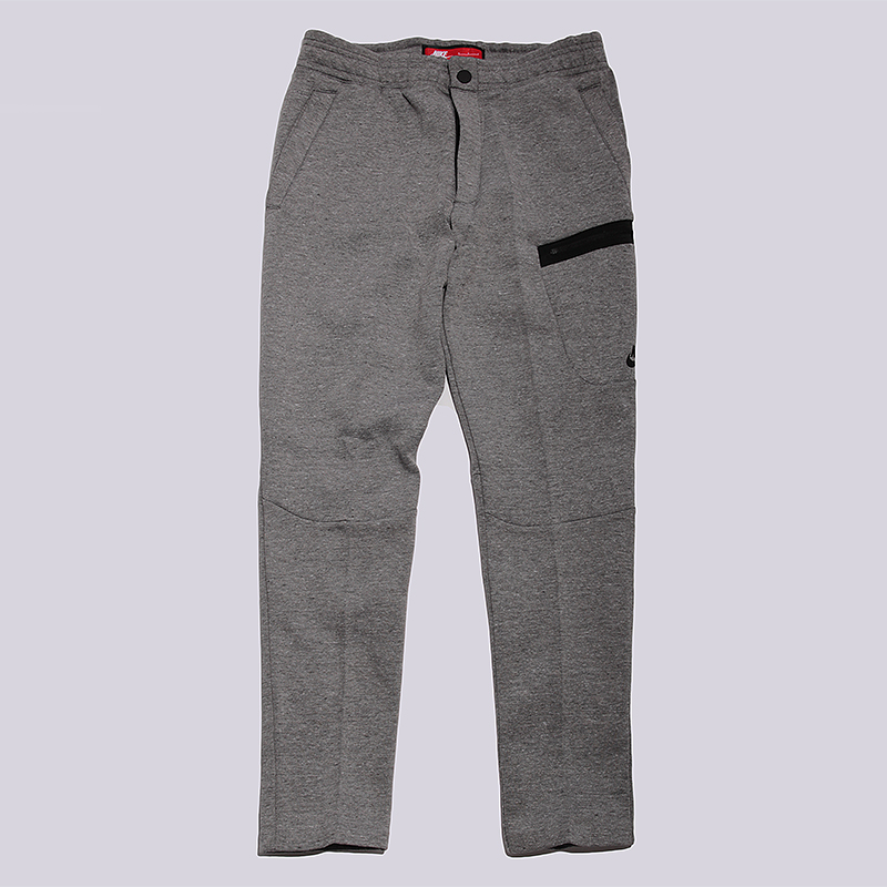 мужские серые брюки Nike M NSW TCH FLC Pant 805218-091 - цена, описание, фото 1