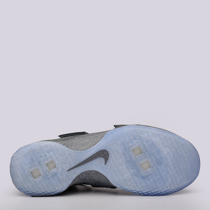 мужские серые баскетбольные кроссовки  Nike Lebron Soldier 10 SFG 899620-010 - цена, описание, фото 4