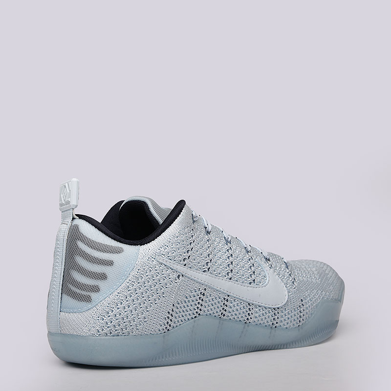 мужские серые баскетбольные кроссовки  Nike Kobe XI Elite Low 4KB 824463-443 - цена, описание, фото 3