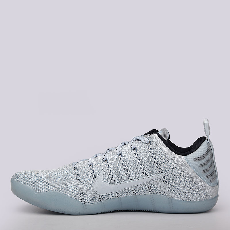 мужские серые баскетбольные кроссовки  Nike Kobe XI Elite Low 4KB 824463-443 - цена, описание, фото 5