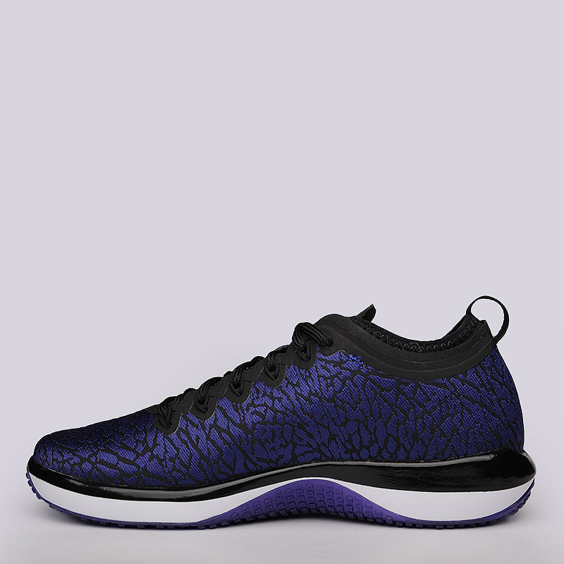 мужские фиолетовые кроссовки Jordan Trainer 1 Low 845403-003 - цена, описание, фото 5