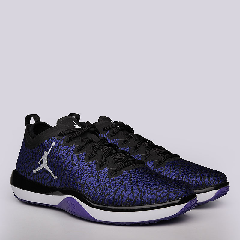 мужские фиолетовые кроссовки Jordan Trainer 1 Low 845403-003 - цена, описание, фото 1