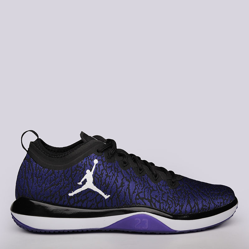 мужские фиолетовые кроссовки Jordan Trainer 1 Low 845403-003 - цена, описание, фото 2