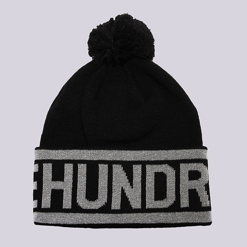  черная шапка the hundreds Rap Beanie F16 T16F306019-black - цена, описание, фото 1