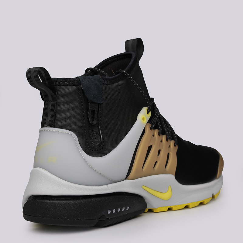 мужские черные кроссовки Nike Air Presto MID Utility 859524-002 - цена, описание, фото 3