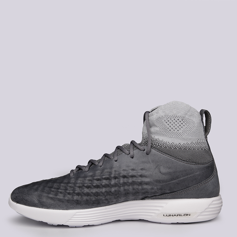 мужские серые кроссовки Nike Lunar Magista II FK 852614-002 - цена, описание, фото 5