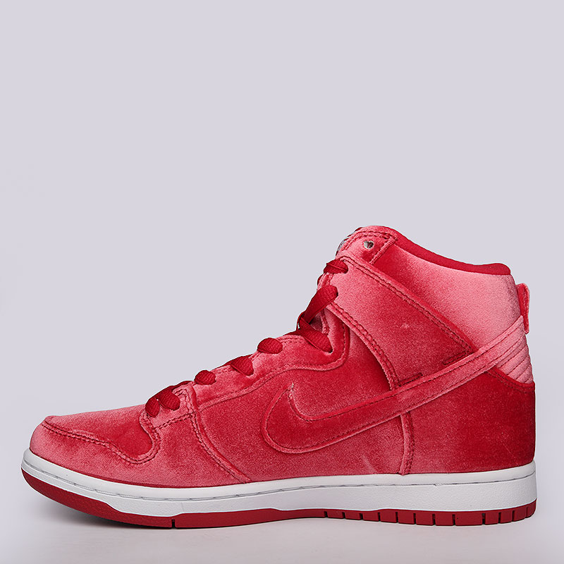 мужские красные кроссовки Nike SB Dunk High Premium 313171-661 - цена, описание, фото 5