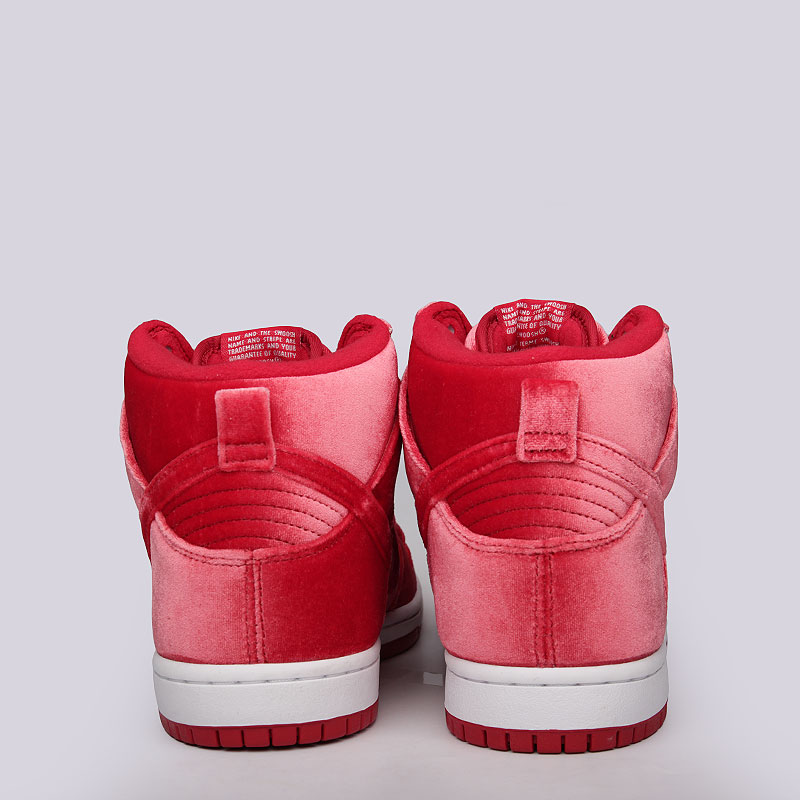 мужские красные кроссовки Nike SB Dunk High Premium 313171-661 - цена, описание, фото 6