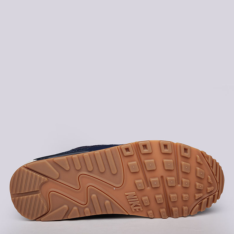 мужские синие кроссовки Nike Air Max 90 Premium 700155-401 - цена, описание, фото 4
