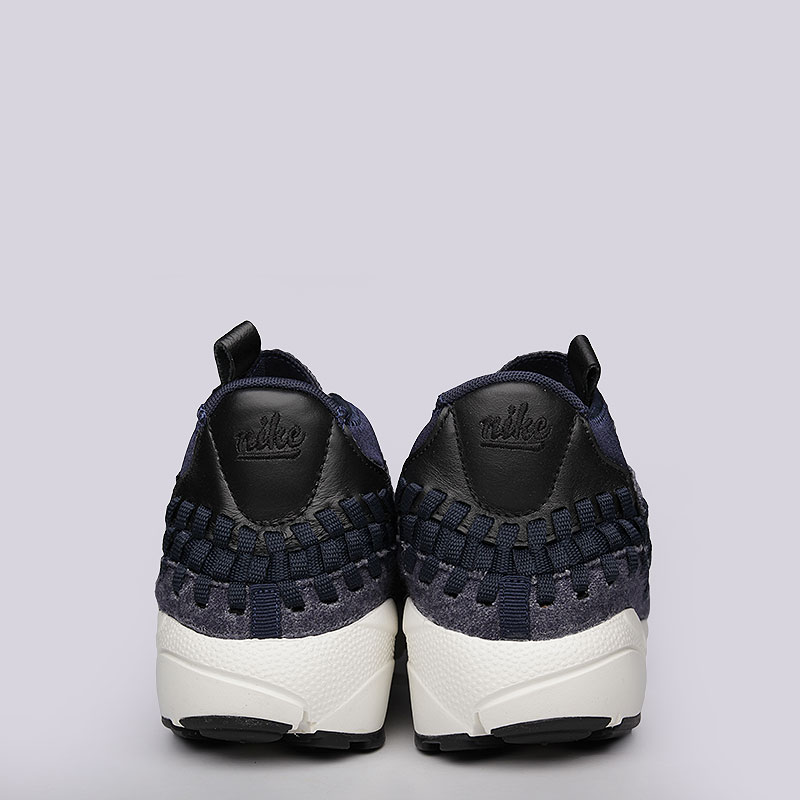 мужские синие кроссовки Nike Footscape Woven Chukka SE 857874-400 - цена, описание, фото 6