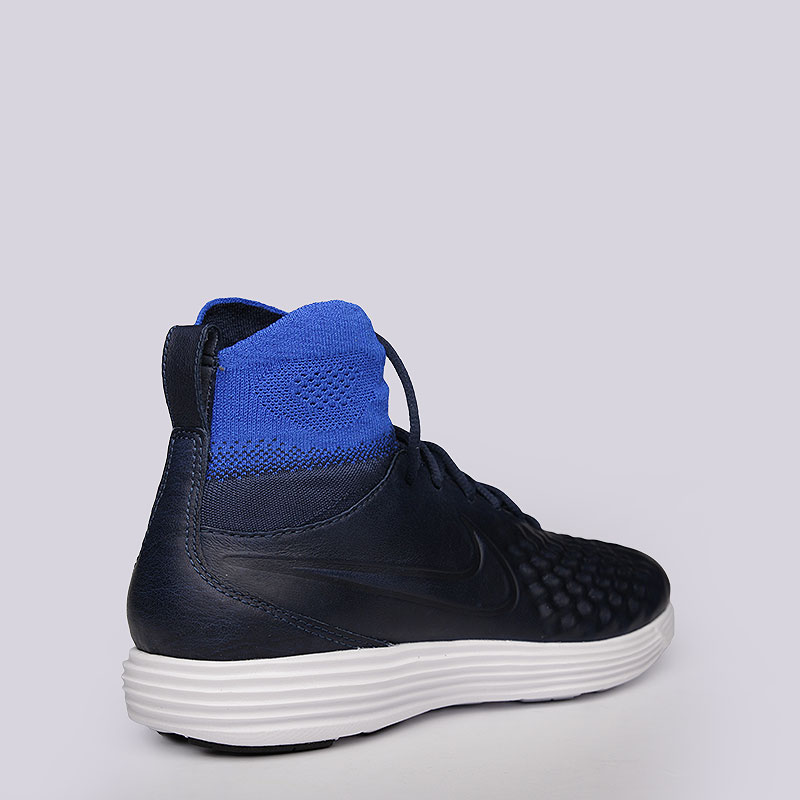 мужские синие кроссовки Nike Lunar Magista II FK 852614-400 - цена, описание, фото 3