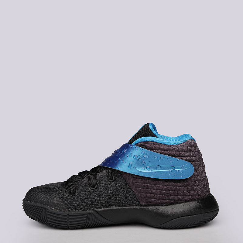 детские черные баскетбольные кроссовки Nike Kyrie 2 PS 827280-005 - цена, описание, фото 5
