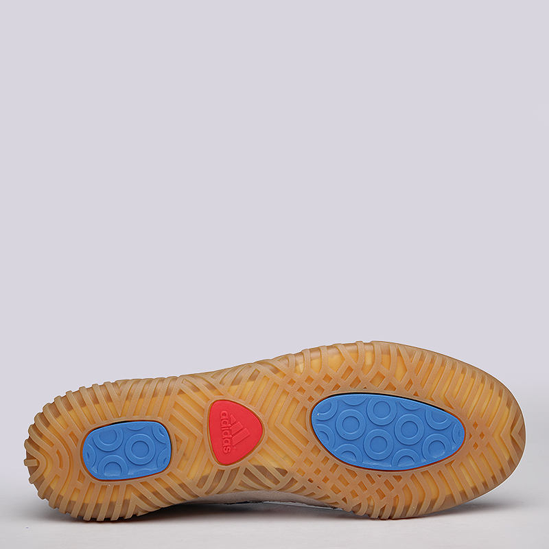 мужские бежевые кроссовки  adidas Indoor Super SPZL S75926 - цена, описание, фото 4