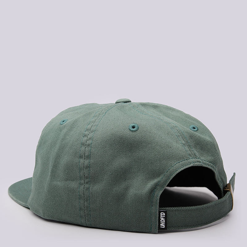  зеленая кепка Undftd Official Strapback Cap 531221-green - цена, описание, фото 3