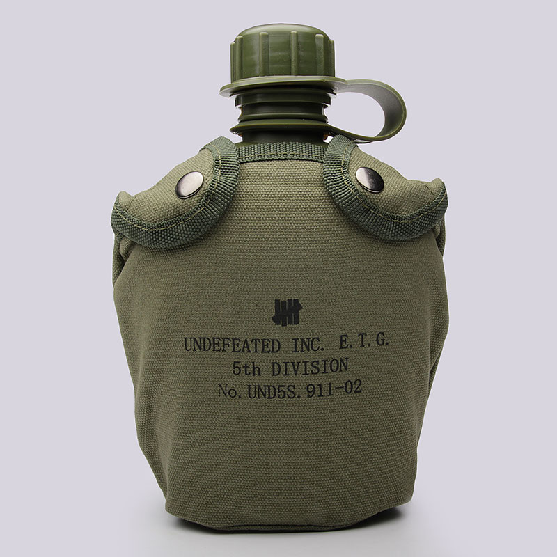  зеленая фляжка Undftd INC. Canteen 538204-olive - цена, описание, фото 1