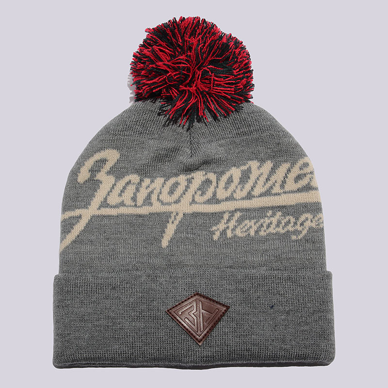 Шапка Запорожец heritage Classic Logo (Classic Logo-grey/bg)  - цена, описание, фото 1
