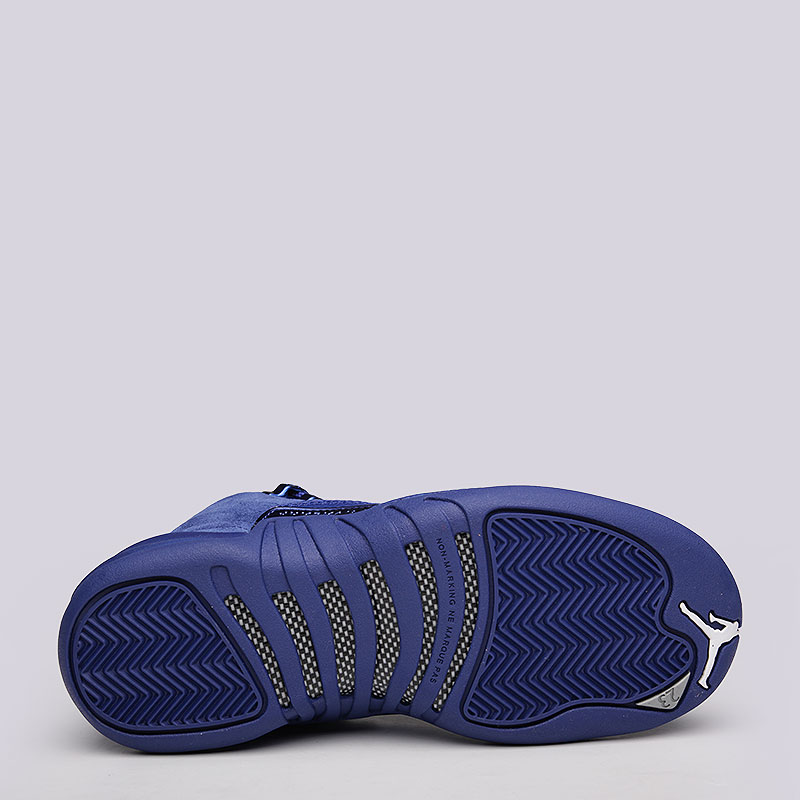 женские синие кроссовки Jordan Retro XII BG 153265-400 - цена, описание, фото 4