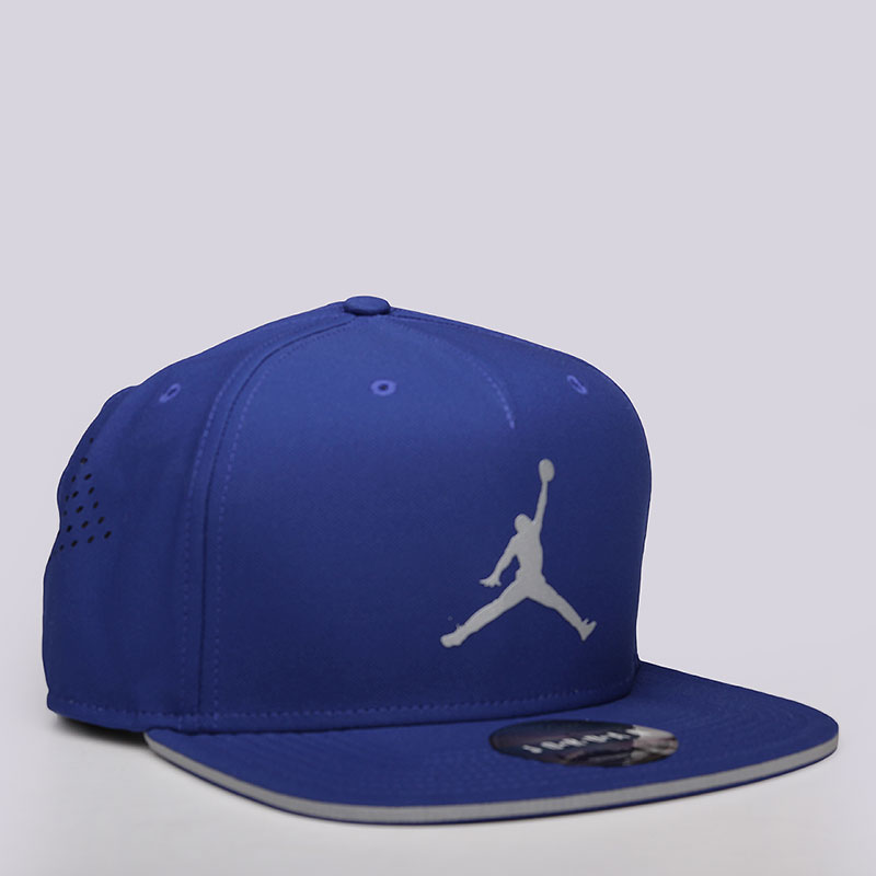  синяя кепка Jordan Jumpman Perf. Snap 724902-455 - цена, описание, фото 2