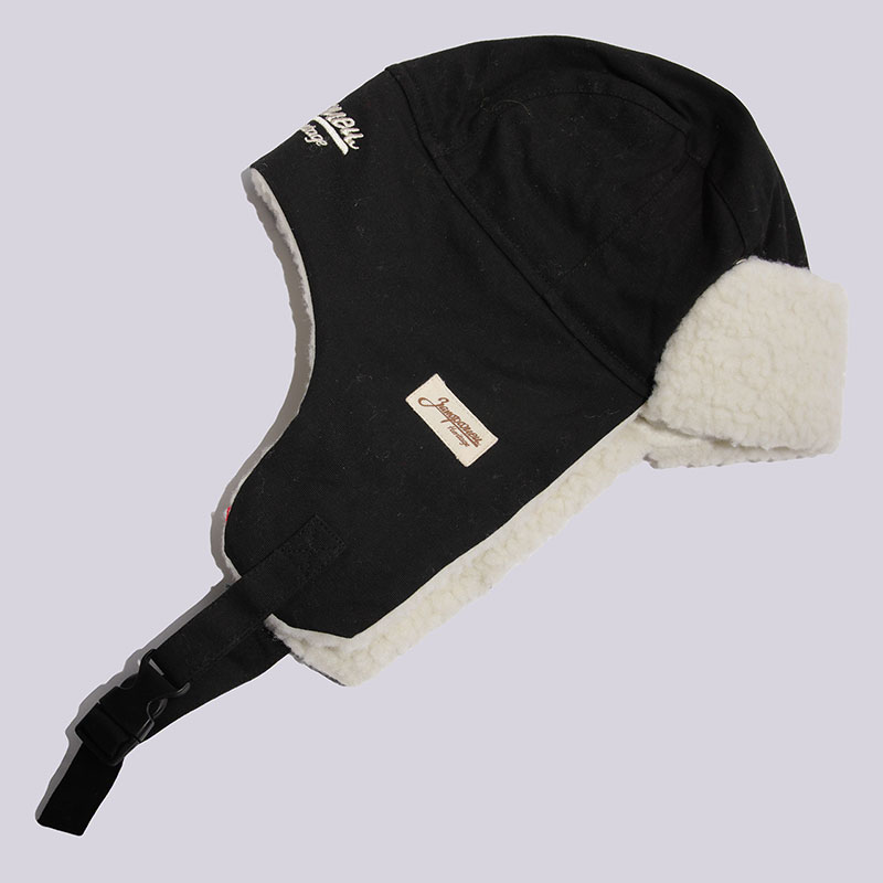 

Шапка Запорожец heritage Ushanka Beanie, Черный;белый
