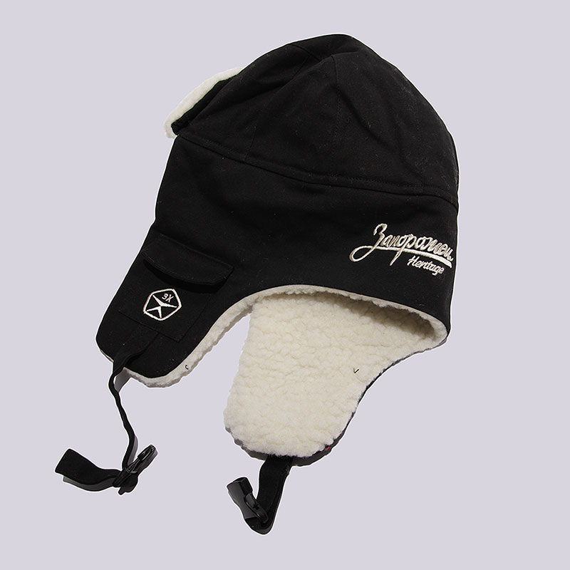 Шапка Запорожец heritage Ushanka Beanie (Ushanka-black) купить по цене ...