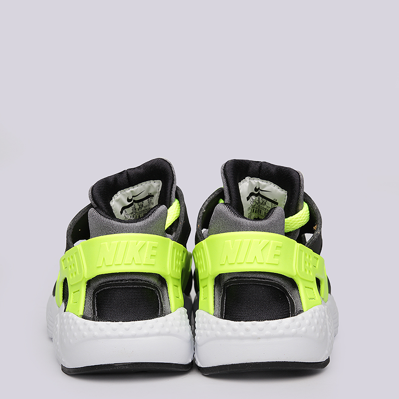 детские черные кроссовки Nike Huarache Run PS 704949-017 - цена, описание, фото 6