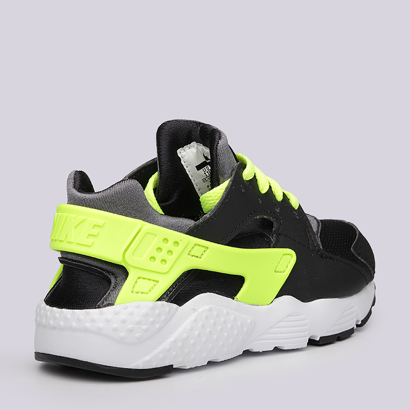 детские черные кроссовки Nike Huarache Run PS 704949-017 - цена, описание, фото 3