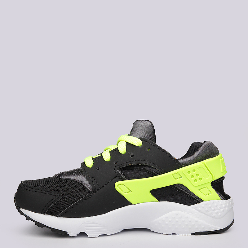 детские черные кроссовки Nike Huarache Run PS 704949-017 - цена, описание, фото 5