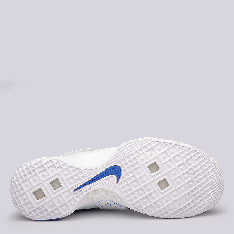мужские белые баскетбольные кроссовки Nike Lebron Soldier 10 844374-164 - цена, описание, фото 4