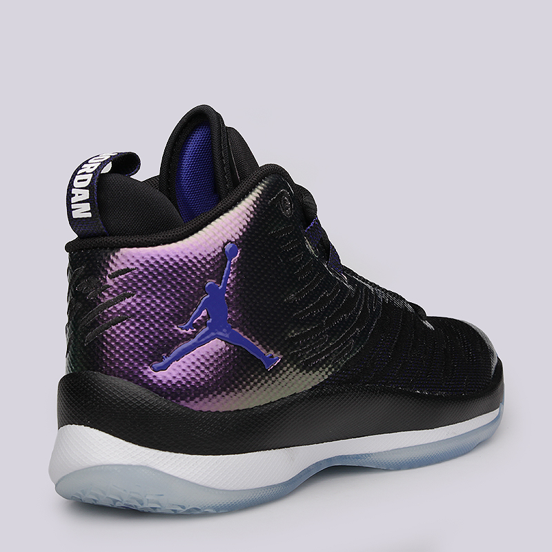 женские черные баскетбольные кроссовки Jordan Super.Fly 5 BG 844689-012 - цена, описание, фото 3