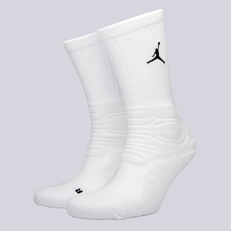 мужские белые носки Jordan Ultimate Flight Crew SX5250-105 - цена, описание, фото 1