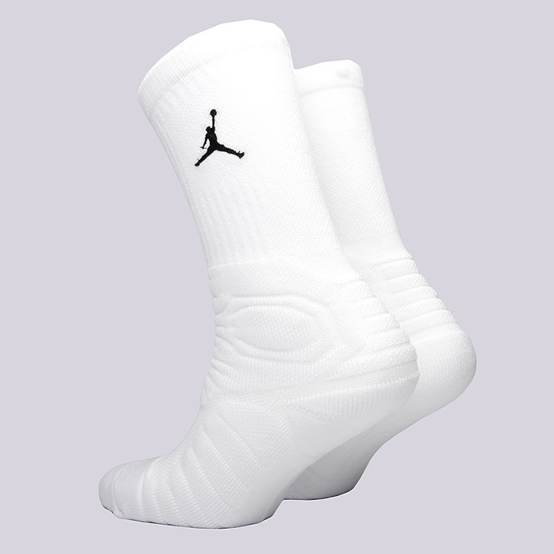 мужские белые носки Jordan Ultimate Flight Crew SX5250-105 - цена, описание, фото 2
