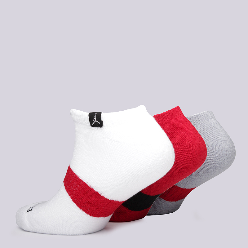 мужские красные носки Jordan Dri-FIT No-Show Socks SX5243-687 - цена, описание, фото 2
