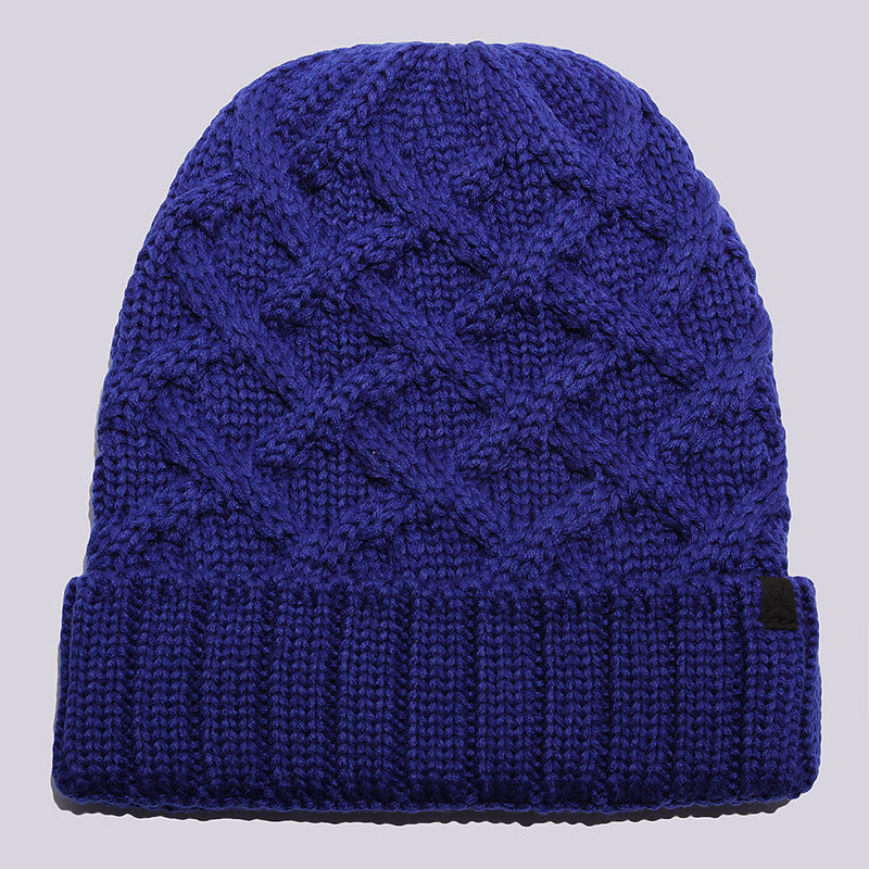  фиолетовая шапка Jordan Cable Beanie 802027-482 - цена, описание, фото 1