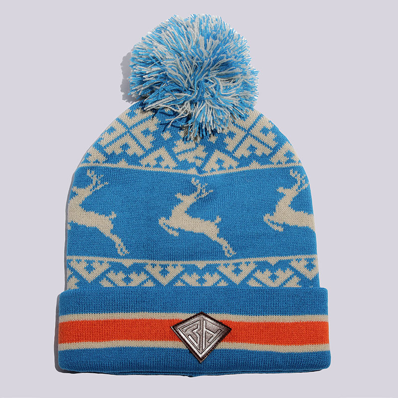  голубая шапка Запорожец heritage Deer Deer*-blue - цена, описание, фото 1