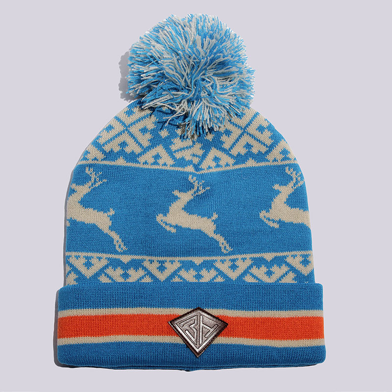

Шапка Запорожец heritage Deer, Голубой