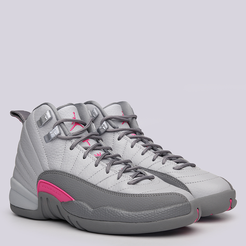 женские серые кроссовки Jordan XII Retro GG 510815-029 - цена, описание, фото 1