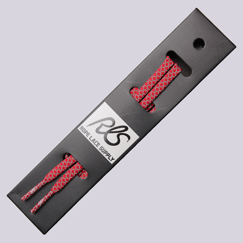  красные шнурки Rope Lace Supply Flat Flat 3M-red - цена, описание, фото 1