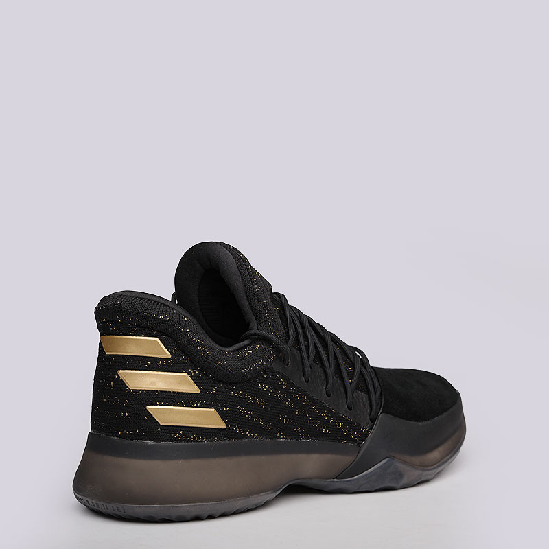 мужские черные баскетбольные кроссовки  adidas Harden Vol.1 PK BW0545 - цена, описание, фото 3