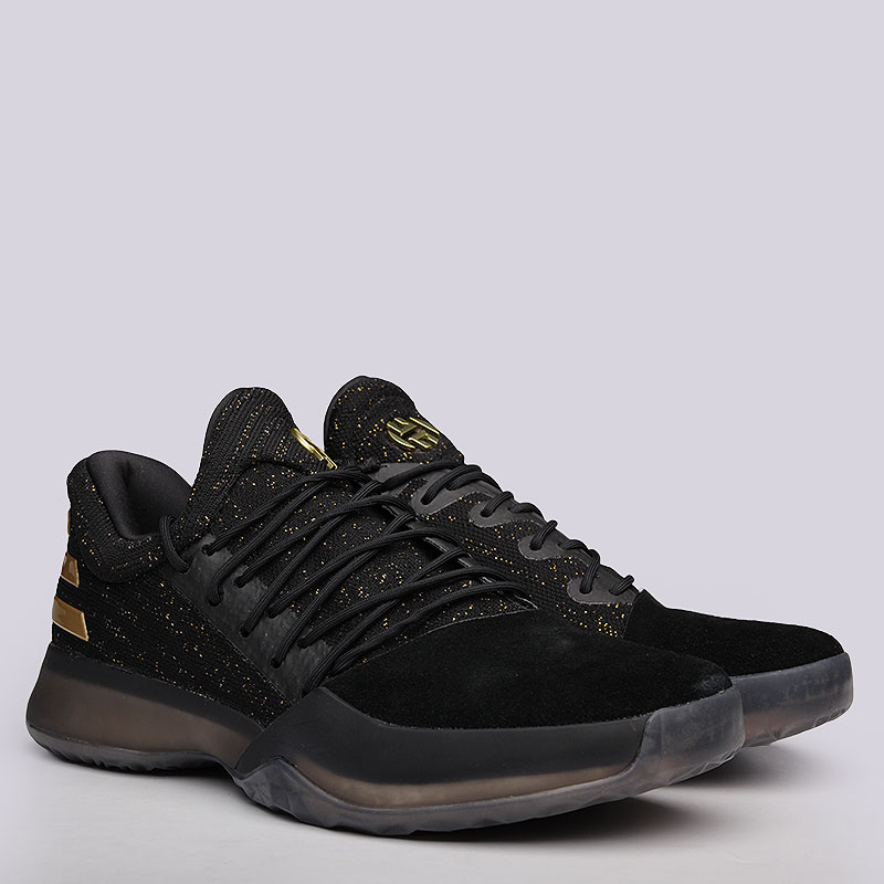мужские черные баскетбольные кроссовки  adidas Harden Vol.1 PK BW0545 - цена, описание, фото 1