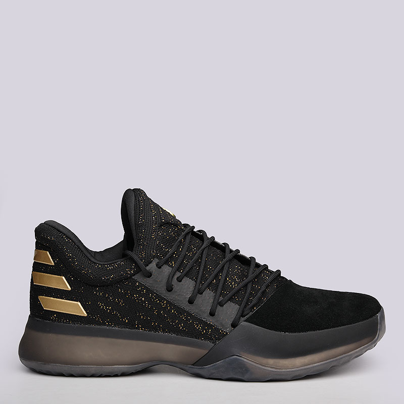 мужские черные баскетбольные кроссовки  adidas Harden Vol.1 PK BW0545 - цена, описание, фото 2