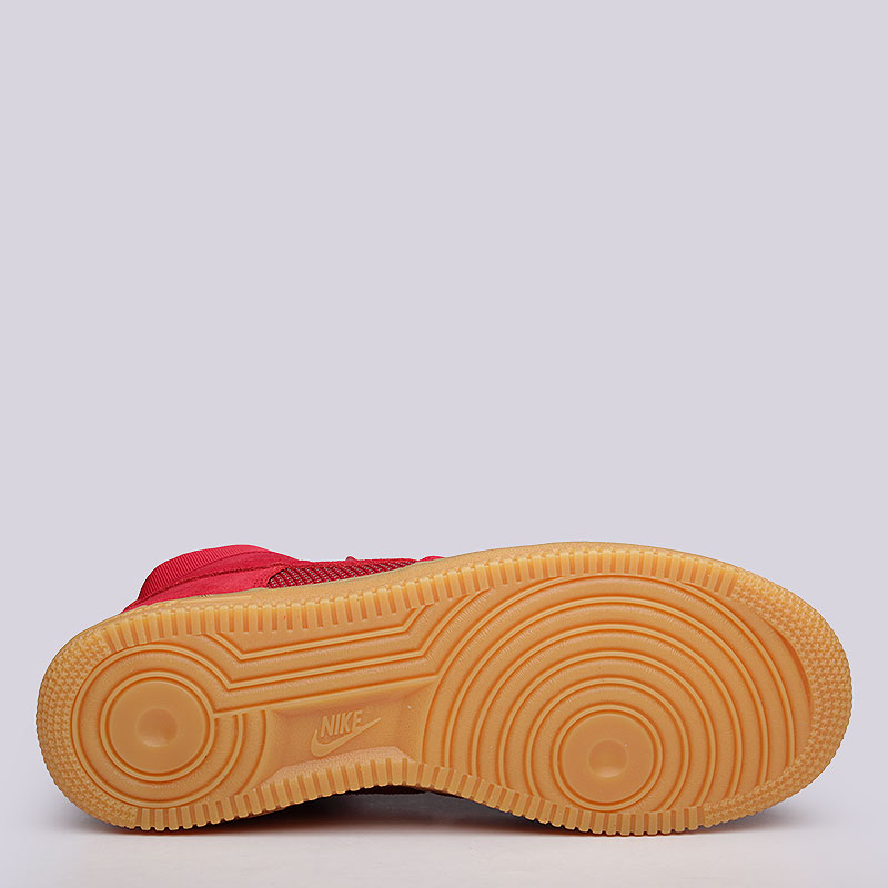 мужские красные кроссовки Nike Air Force 1 High'07 LV8 806403-601 - цена, описание, фото 4