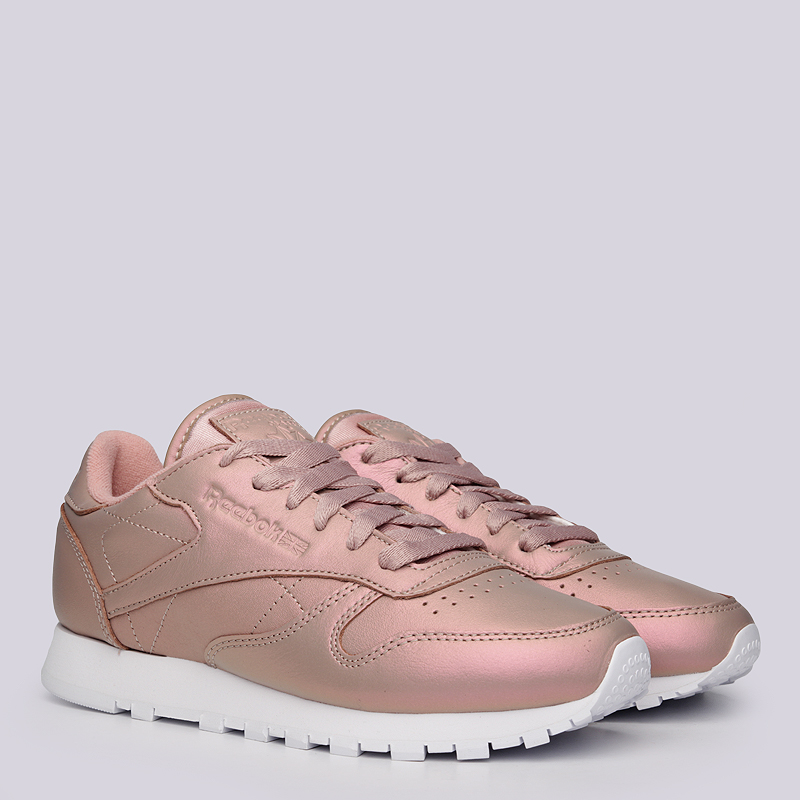 

Кроссовки Reebok CL LTHR Pearlized, Розовый