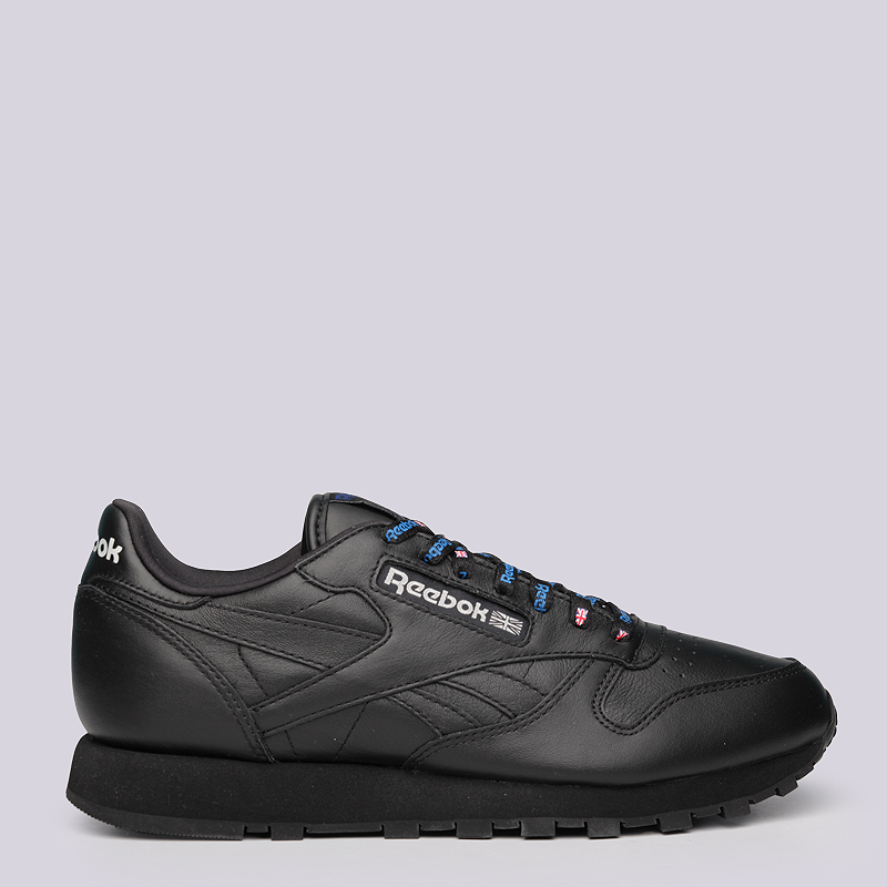 мужские черные кроссовки Reebok CL Leather 1895 AQ9970 - цена, описание, фото 2