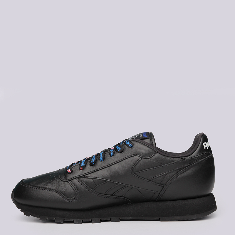 мужские черные кроссовки Reebok CL Leather 1895 AQ9970 - цена, описание, фото 5