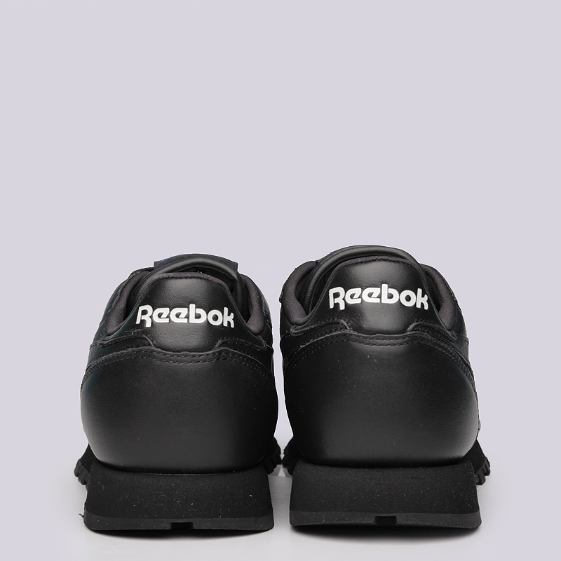 мужские черные кроссовки Reebok CL Leather 1895 AQ9970 - цена, описание, фото 6