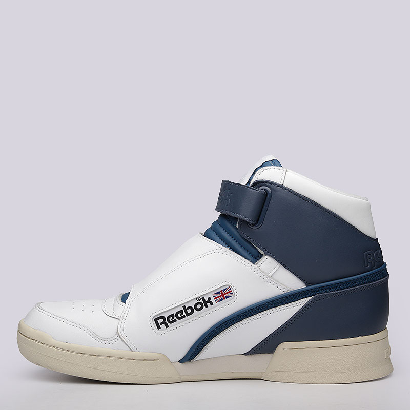 мужские белые кроссовки Reebok Alien Stomper Mid AQ9799 - цена, описание, фото 5